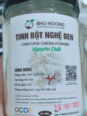 Tinh bộ nghệ đen 100g